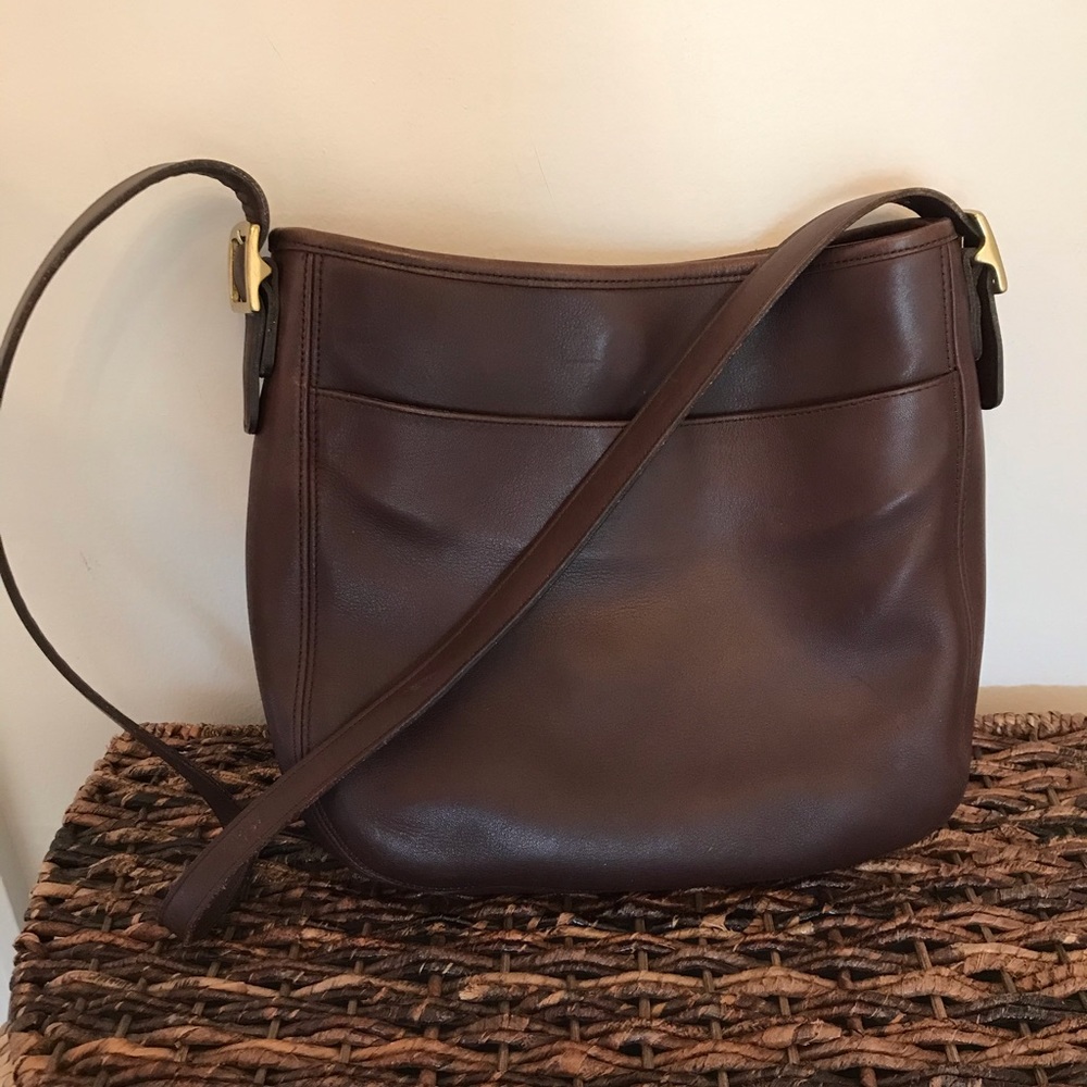 Leather Coach Bag